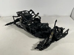 Axial Yeti 380 1/10 4x4 RC Rock Racer Roller Slider Chassis Bashed, See Images - Picture 1 of 24
