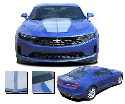 Rev Sport Rally Stripe Kit Vinyl Decals Fits Chevrolet Camaro 2019-2024 - Image 1 of 4
