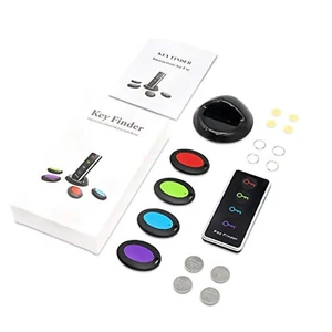4in1 80dB Wireless Key Wallet Finder Remote Control Lost Locator Finder Alarm - Picture 1 of 14