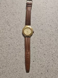 Exactly Switzerland Swiss Made Wristwatch Gold Toned women watch. 585-24 - Picture 1 of 7