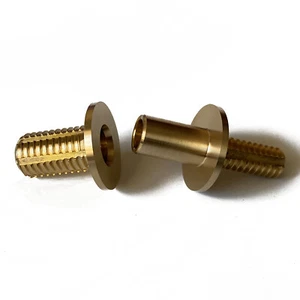 Taco de billar de piscina FEMALE-LOCK bastón vacío latón tornillo junta pasador conector acoplador - Imagen 1 de 4