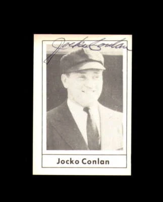 Jocko Conlan Signed 1978 Grand Slam Autograph - Image 1 of 2