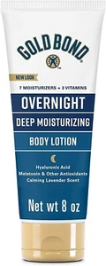Gold Bond Overnight Deep Moisturizing Lotion, 8 Ounce Tube GREAT DEAL!! - Picture 1 of 10