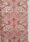 GORGEOUS PIECE OF NINA CAMPBELL FABRIC ‘MEREDITH’ DAMASK DESIGN IN CORAL