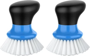 Dish Scrub Brush, Palm Brush Dish Scrubber with Ergonomic Grip, Kitchen Brushes - Picture 1 of 8