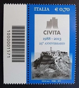 1571 Codice a Barre - 2013 ITALIA "Associazione Civita" - Foto 1 di 1