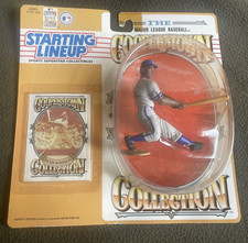 JACKIE ROBINSON  1994 Cooperstown Collection Starting Lineup MLB Figure & Card