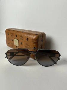 MCM sunglasses Dark Ruthenium/Brown Azure Great condition - Picture 1 of 8