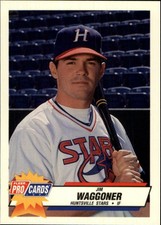1993 Huntsville Stars Fleer/ProCards #2091 Jim Waggoner