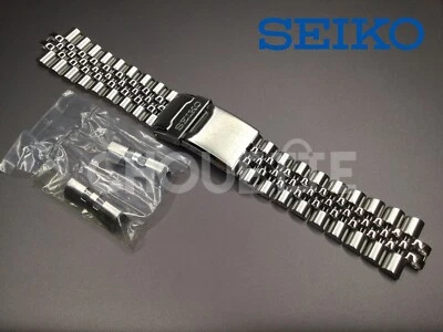 Seiko SKX007, SKX009 22mm Jubilee Stainless Steel Bracelet with PINS - 44G1JZ - - Image 1 of 4