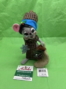 Annalee 6 In Woodland Mouse 2015 Dillard’s Exclusive. #970215 - Bild 1 von 9