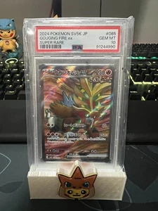 PSA 10 Gouging Fire ex 085/071 Sv5k: Wild Force Holo (Japanese) - Picture 1 of 2