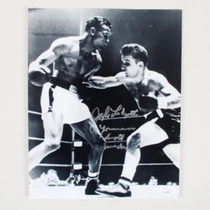 Jake LaMotta Signed Photo 8x10 - COA JSA - Picture 1 of 4