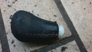 @SEHR SELTEN@ JDM SUBARU IMPREZA GC8 GF8 ROTE NÄHTE LEDER SCHALTKNAUF OEM - Bild 1 von 5