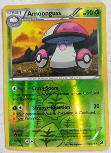 Pokemon Card Amoonguss Reverse Holo Steam Siege #13/114 - Picture 1 of 2