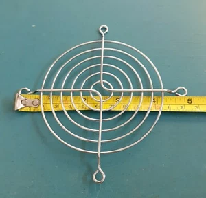 90mm Chrome Finger/Fan Guard X 2 - Picture 1 of 2
