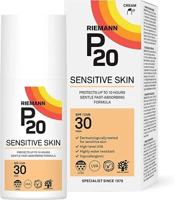 Riemann P20 Sensitive Skin SPF50/ SPF30 Cream 200ml Choose Type