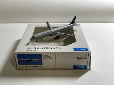 A321 US Airways Herpa Wings 1:500 - Immagine 1 di 2