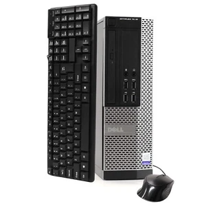 Dell Optiplex Desktop PC Computer Intel i5 16GB RAM 2TB HDD DVD WIFI Win 10 Pro - Picture 1 of 7
