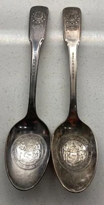 Bicentennial Silver Plate Löffel International Silver Delaware Lot of 2 - Bild 1 von 9