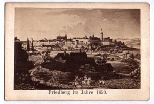 CDV Photo Friedberg Hessen In The Year 1650 - Picture 1 of 1