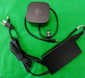 HP Thunderbolt G2 Dockin Station with Combo Cable with 120W Power Adapter - Picture 1 of 1