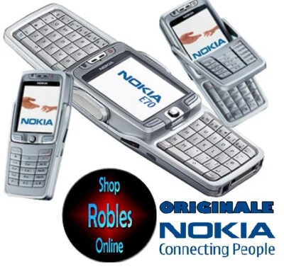 Nokia E70-1 Silver (Ohne SIM-Lock) WLAN UMTS 3Band Made in Finnland TOP - Bild 1 von 4