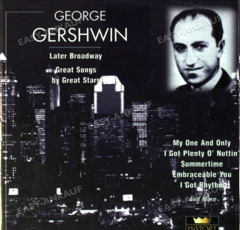 Gershwin: The Later Broadway Musicals - Great Song by Great Artists 2 CD ... . - Bild 1 von 1
