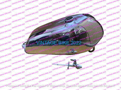 YAMAHA XT 500 TT ALUMINIO 1980 TANQUE GASOLINA NUEVO MODELO + grifo/APTO PARA Foto 1 de 4