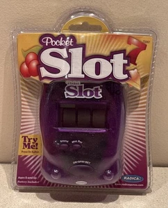 Radica Pocket Slot Model #75007 (2004). NEW in Package - Picture 1 of 4