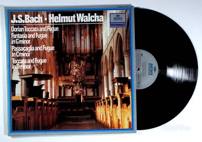 Helmut Walcha - Bach: Dorian Toccata and Fugue (1981) Vinyl LP • Fantasia - Image 1 of 2