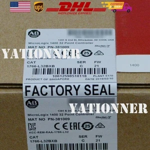 NEW Allen Bradley AB 1766-L32BXB MicroLogix 1400 Controller AB-PLC 1766L32BXB - Picture 1 of 6