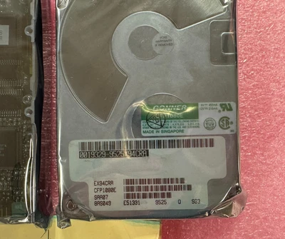 Conner 1.05GB SCSI Vintage Hard Disk Drive Sun 370-1964 540-2568 CFP1080E - Image 1 of 2