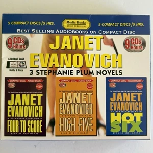 Set of 3 Janet Evanovich CD Audiobooks/3 Stephanie Plum Novels/Abridged/Fun! - Picture 1 of 2