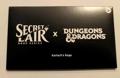 MTG Secret Lair x Dungeons & Dragons: Karlach's Rage NONFOIL SEALED  - Image 1 of 2