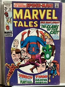 1969 MARVEL TALES #23 SPIDER-MAN DITKO KIRBY CLAWS OF THE CAT - Picture 1 of 7