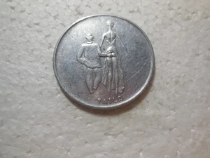 EIN VINTAGE OH! EROTIC SQUEEZE HEADS & TAILS FLIPPER TOKEN - Bild 1 von 2