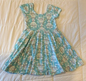 Eleanor Rose Floral dress girl size 7/8 - Picture 1 of 7