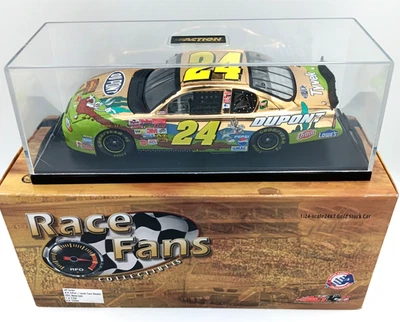 Raro Jeff Gordan #24 Dupont Looney Tunes 24KT Oro 2002 Monte Carlo Escala 1:24 Foto 1 de 4
