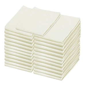 Toallas de saco de harina - Paquete de 24 toallas de cocina de algodón, toallas de té para manualidades,... - Imagen 1 de 7