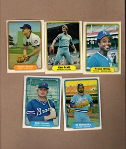 5-1982 Fleer Baseball Stars #'s 406,426,436,438,536 Including Rusty Staub - Picture 1 of 2