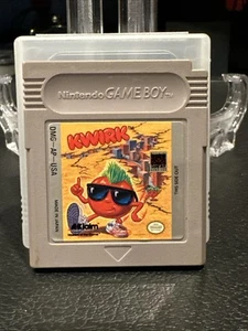 Kwirk Game Boy Originale Nintendo GB Autentico - Buone condizioni! Testato con CUSTODIA! - Foto 1 di 3