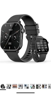 Smartwatch dla mężczyzn kobiet 1,85 cala AMOLED HD Always-On - Zdjęcie 1 z 9