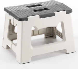 Foldable 9'' Step Stool for Kids & Adults, Holds up to 300Lb, Lightweight Collap - Picture 1 of 12