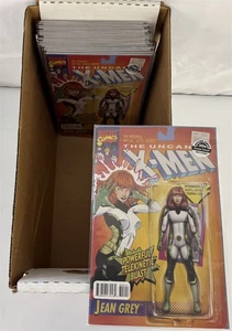 UNCANNY X-MEN 600 TYLER CHRISTOPHER FIGURA DE ACCIÓN VARIANTE JEAN GRIS Lote de (20) - Imagen 1 de 2