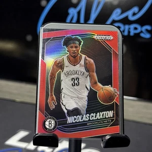 Nicolas Claxton 2024-25 Panini Prizm Black Basketball Red /299 - Bild 1 von 2