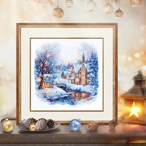 Silent Night 70-36 Counted Cross-Stitch Kit - Picture 1 of 12