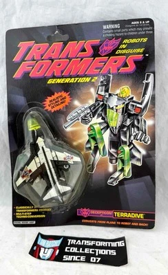 Transformers Original 1993 G2 Skyscorchers Terradive MOSC - Image 1 of 2