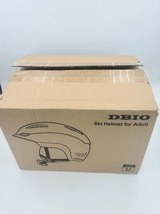 DBIO Skihelm Erwachsene mittelgrau verstellbar Schneesport Impact ABS EPS NEU - Bild 1 von 10