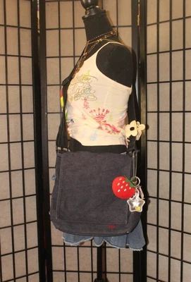 2000’s Messenger Bag - Polo By Ralph Lauren Denim Bag Y2K Sporty Skater Unisex - Image 1 of 4